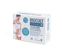 Biocult Strong 10 Integratore alimentare a base di probiotici utile per favorire l'equilibrio intestinale 120 miliardi di fermenti lattici