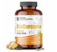 BIOCURCUMA Curcuma Zenzero E Pepe Nero Formula Completa [SCORTA 4 MESI]