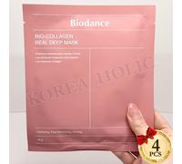 BIODANCE Bio Collagen-Real Deep Mask x 4EA Elastity Korean Cosmetics K-Beauty