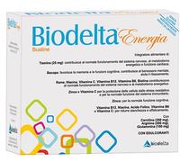 Biodelta Energia Integratore Alimentare Metabolismo Energetico, 20 Bustine