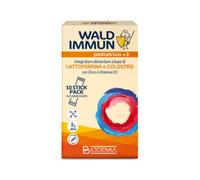 BIODEMIA | Waldimmun Pediatrico, Integratore Alimentare Bambini Dai 3 Anni, A Base Di Lattoferrina e Colostro Con Zinco e Vitamina D3, Favorisce Le Difese Immunitarie, 10 Stick, Gusto Cioccolato
