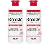 Bioderm Dermolatte Crema Corpo Idratante Con Aloe Vera E Acido Ialuronico - Idratante Delicato Per Anziani E Neonati - Per Pelle Secca, 500 Millilitro (Confezione da 2)