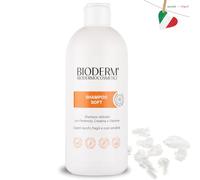 Bioderm Shampoo Soft - Shampoo per cuoio capelluto sensibile | Trattamento antiforfora, dermatite seborroica e prurito del cuoio capelluto | Per l'uso quotidiano | Senza parabeni | 500 ml