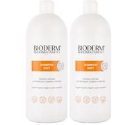 Bioderm Shampoo Soft - Shampoo per cuoio capelluto sensibile | Trattamento antiforfora, dermatite seborroica e prurito del cuoio capelluto, per uso quotidiano, senza parabeni, 1000 ml