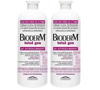 BioDerm Total Gen con Tea Tree Oil Timo Flacone da 1000 ml (Confezione da 2)