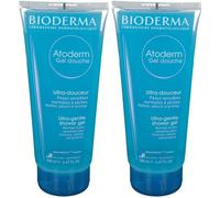 BIODERMA Atoderm Gel Douche Gel Doccia Detergente Quotidiano 2x200 ml