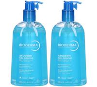 BIODERMA Atoderm Gel Douche Gel doccia detergente quotidiano 2x500 ml