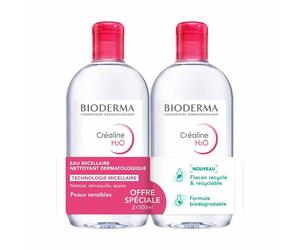 Bioderma Crealine H2O Acqua Micellare Originale 2x500ml - Acqua micellare