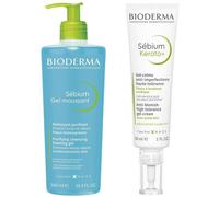 Bioderma Kerato+ Trattamento Anti-imperfezioni 30 ml + Sébium Gel Moussant 500 ml Detergente Purificante