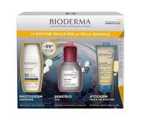 Bioderma Kit da viaggio per la cura della pelle sensibile, 3 prodotti
