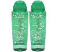 BIODERMA Nodé Fluido shampoo delicato uso quotidiano 2x400 ml Shampoo
