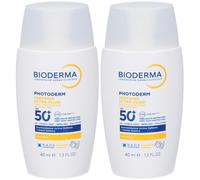 Bioderma Photoderm Xdefense Ultra-Fluid SPF50+ Invisibile 2x40 ml