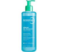 Bioderma Sebium Foaming Gel Cleanser Face Wash for Combination, Oily to Acne-prone skin 400ml