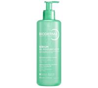 Bioderma Sebium Gel Moussant Actif Detergente Attivo per Pelle Grassa e Acneica 400ml