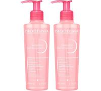 BIODERMA Sensibio Gel Moussant gel struccante micellare 2x200 ml Gel
