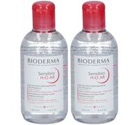 BIODERMA Sensibio H2O AR acqua micellare antirossore 2x250 ml Lozione