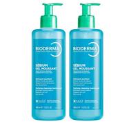 BIODERMA - Set di 2 Sebium moussant, 400 ml