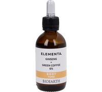 Bioearth ELEMENTA BODY TONE Ginseng + Caffè Verde 6% 50 ml - Crema Corpo
