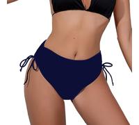 BIOECEUA Pantaloni da nuoto da donna, a vita alta, a 4 strati, a prova di perdite, costume da bagno mestruale, per ragazze e adolescenti, super assorbenti, ad asciugatura rapida, per spiaggia e