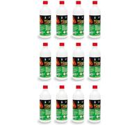Bioetanolo 12LT Combustibile per Camini, Biocaminetti e Stufe Tepore 12 Litri 2BM | Bio Etanolo Inodore, Alcool Etilico di Origine Vegetale, Eco Compatibile, Pulito, Liquido Cartone 12 Bottiglie 1l