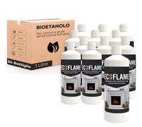 Bioetanolo 24 Litri Combustibile Ecologico per Camini Caminetti Biocamini
