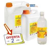 TECNOAIRSYSTEM BIOETANOLO ETHALINE LIQUIDO INODORE 2 LITRI - CB02ETH