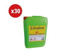 BIOETANOLO LIQUIDO ETHALINE 30 TANICHE DA 10 LITRI - TOTALE DI 300 LITRI