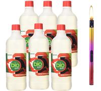 BIOETANOLO PER BIOCAMINETTI E STUFE DA 1 LT CONFEZIONE 6 LT SPRINTCHIMICA + ACCE