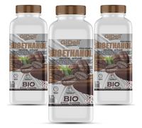 Bioetanolo Profumo Caffè 96,6% 3L per Camino Universale Senza Fumo e Senza...