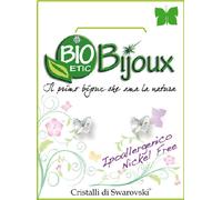 Bioetic Bijoux ORECCHINO FARFALLA 5MM CRYSTAL