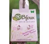 Bioetic Bijoux ORECCHINO GOCCIA 6MM CRYSTAL
