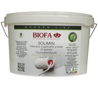BIOFA 3055 Intonaco a pennello bianco a base di quarzo per interni 5 l