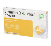 Biofarmex VITAMIN D-LOGES 15 GELATINE MASTICABILI GUSTO LIMONE