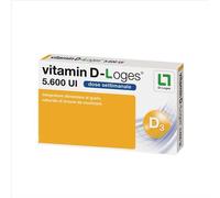 Biofarmex Vitamin D-Loges 5.600 UI Integratore Alimentare 30Gelatine Masticabili