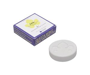 Biofficina Toscana Doccia shampoo solido, 80 g - Shampoo e detergente ecologico per corpo e capelli con finocchio bio toscano - Purificante, delicato, senza plastica, con tensioattivi vegetali