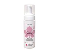Biofficina Toscana Mousse detergente viso delicata, 150 ml - Schiuma detergente viso emolliente e rinfrescante per pelli delicate - Con mucillagine di malva bio toscana
