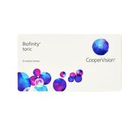 Biofinity Toric (6 lenti) Diottrie: -4.75, Raggio (BC): 8.70, Diametro: 14.50, CYL: -0.75, AXIS: 60°