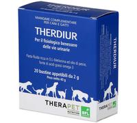 BioForLife Therdiur Pasta fluida appetibile a supporto delle vie urinarie 20 Bustine x 2 gr - Integratori per cani - 1° ORDINE? scegli lo sconto BZR5 / BZR20 + 200 punti fedeltà