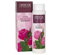 Biofresh Cosmetics Regina Roses Extra Balancing Shampoo nutriente, ammorbidente ed estremamente delicato è arricchito con olio di rosa bulgaro puro al 100%, 250 ml