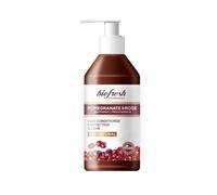 Biofresh Cosmetics Via Natural Balsamo per capelli con melograno e olio di rosa, pantenolo, balsamo per capelli, 250 ml