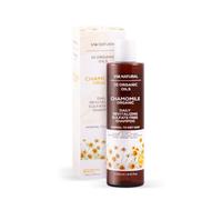 biofresh cosmetics Via Natural Bio Camomilla Shampoo con 10 oli biologici per capelli - uomo e donna, capelli da normali a secchi, shampoo rivitalizzante quotidiano, senza solfati, vegano, 250 ml