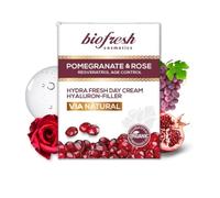 Biofresh cosmetics Via Natural crema da giorno con melograno e olio di rosa,resveratrolo,controllo dell'età,day cream 50ml