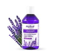 Biofresh Cosmetics Via Natural Lavender Oil Sebo Control Shampoo con olio di lavanda, per combattere l'eccessiva untuosità dei capelli, sebum control shampoo 300 ml
