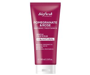BioFresh Rose of Bulgaria Scrub viso delicato alla rosa e melograno - 100 ml