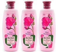 Biofresh Shampoo per Tutti I Tipi Di Capelli Con Acqua Di Rose 3 X 330 Ml