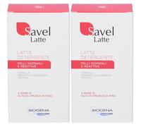 Biogena Savel Latte Detergente 2x200 ml Latte