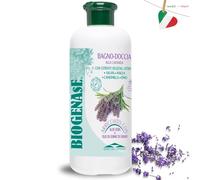 Biogenase Bagnoschiuma Lavanda Bagno Doccia Pelli Sensibili 500 ml | Docciaschiuma delicato uomo e donna, pH autoregolante, aloe vera, senza parabeni, SLS e siliconi, dermatologicamente testato
