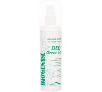 Biogenase Deo Green Talco Deodorante Senza Alluminio Anti Sudore Spray Lozione 125 ml - Deodorante Corpo per Pelli Sensibili - Deodorante Ecologico Senza Parabeni- Elimina Cattivi Odori