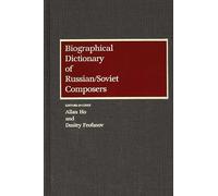 Dizionario biografico dei compositori russi e sovietici