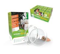 BioGreen Self Watering Globes for Plants Hydro Bloom, 12pcs Automatic Plant Watering Bulbs for Indoor and Outdoor Potted Plants, UV-Resistant Water Conservation Device